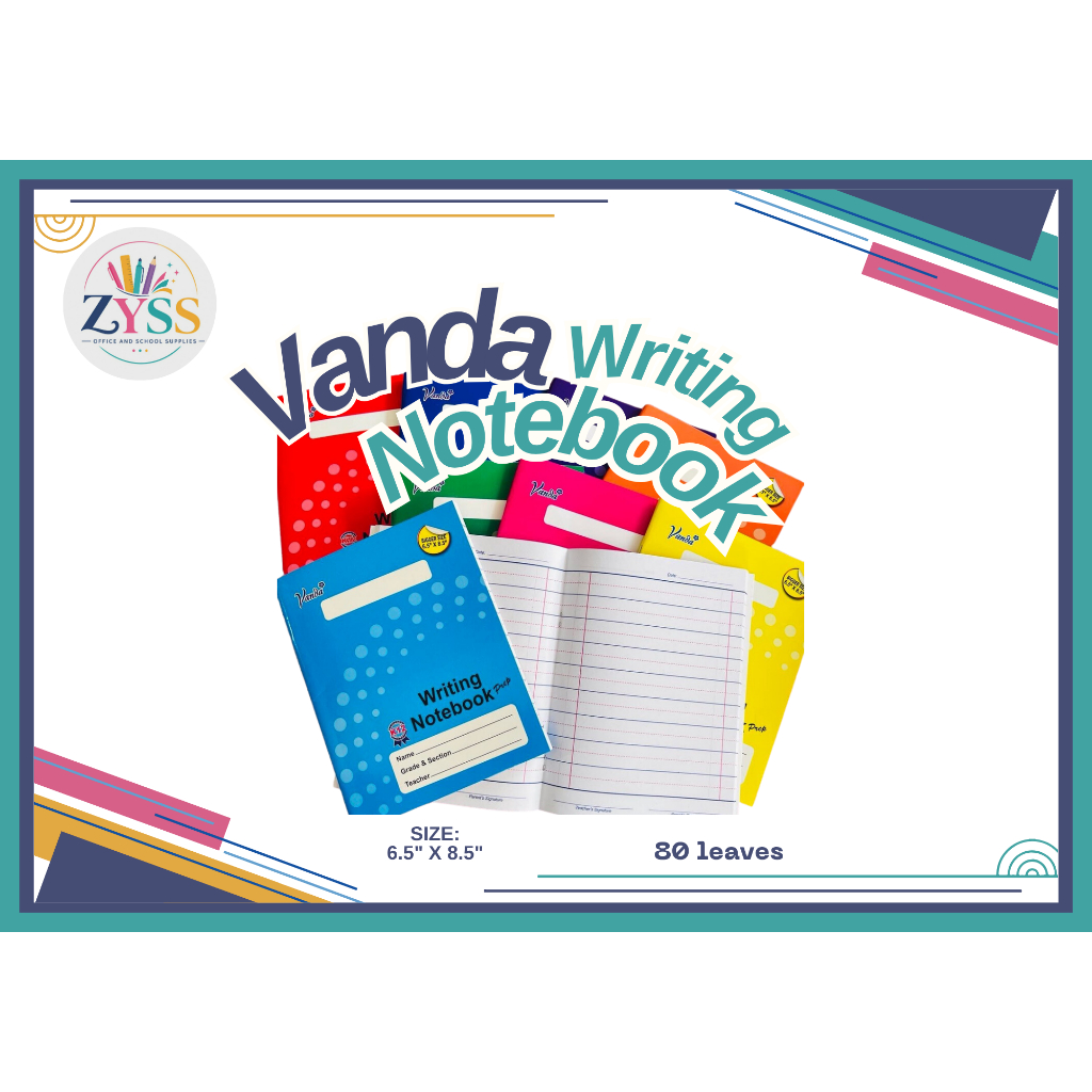 Grade 1 Notebook wide-ruled, 80 sheets