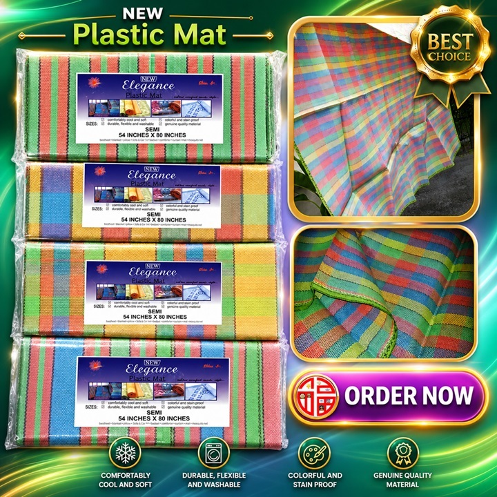 Plastic Mat or Banig (Sizes: Single - Jumbo) (PO) | Shopee Philippines