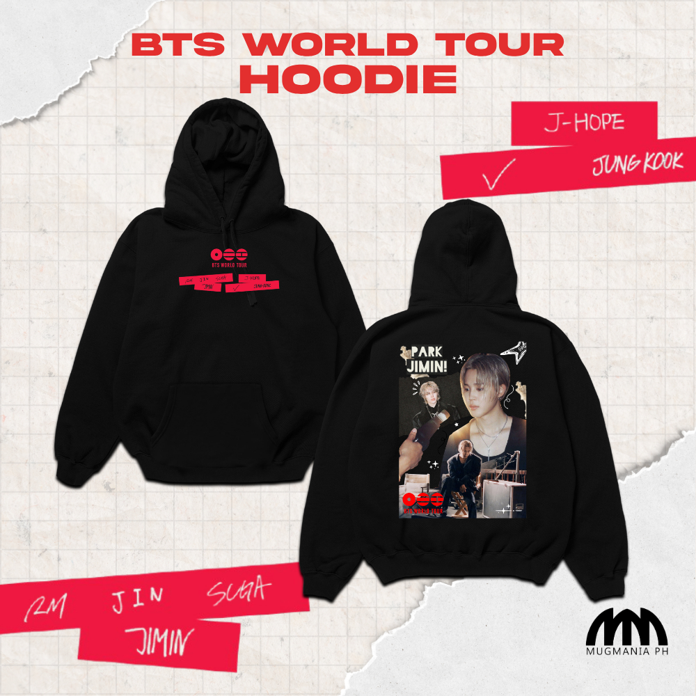 KPOP BTS ARIRANG Merch - Mugmania - Hoodie - Jungkook, V , Jimin