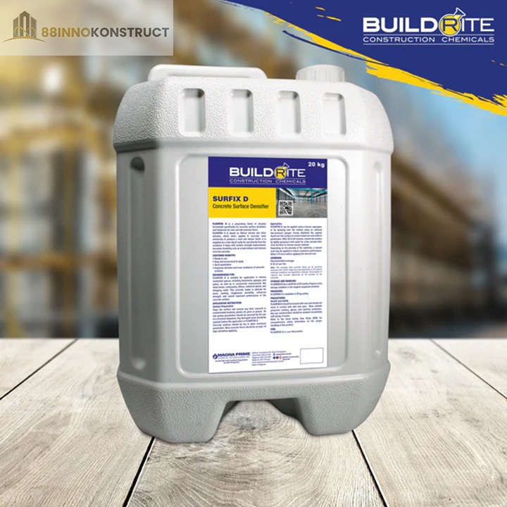 BUILDRITE Surfix D - Concrete Surface Densifier - (20kg) | Shopee ...