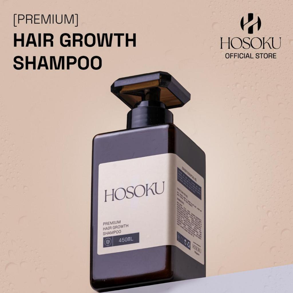 HOSOKU Premium Hair Growth Shampoo – Anti-Hair Fall & Thinning Formula ...