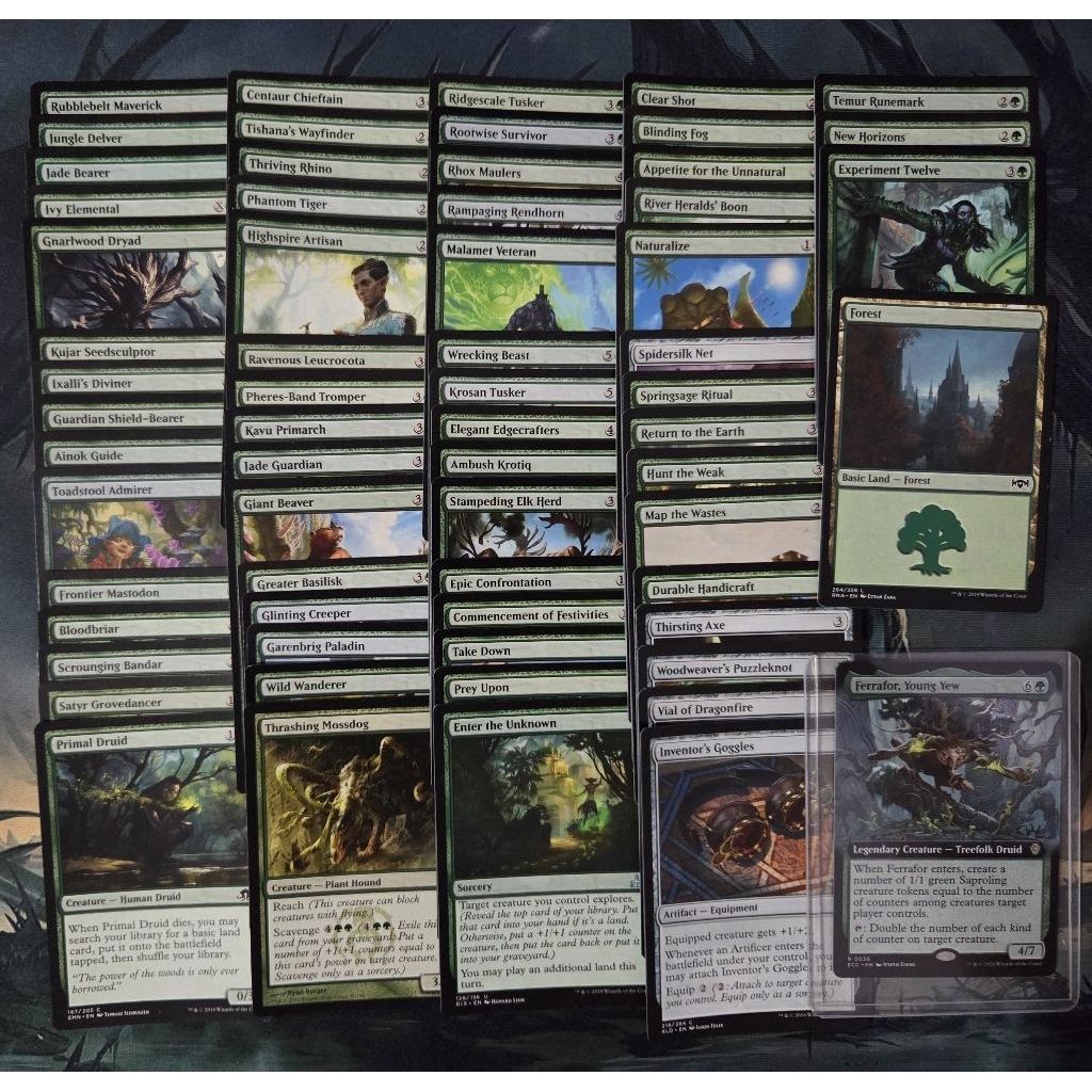 Magic the gathering - Precon EDH/Commander decks [ green ] | Shopee  Philippines