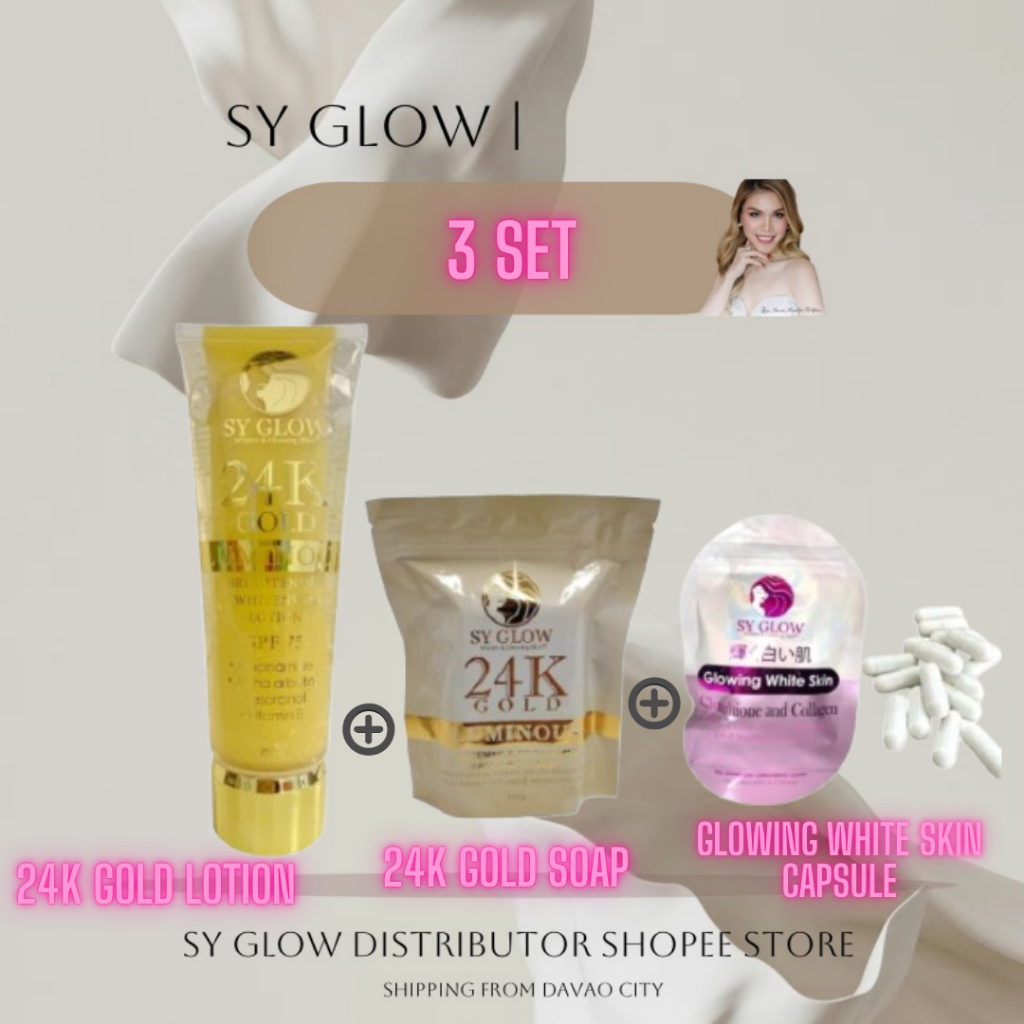 24K GLD LTN+24K GLD SOAP+GLUTATHIONE CAPSULE SY GLOW_3