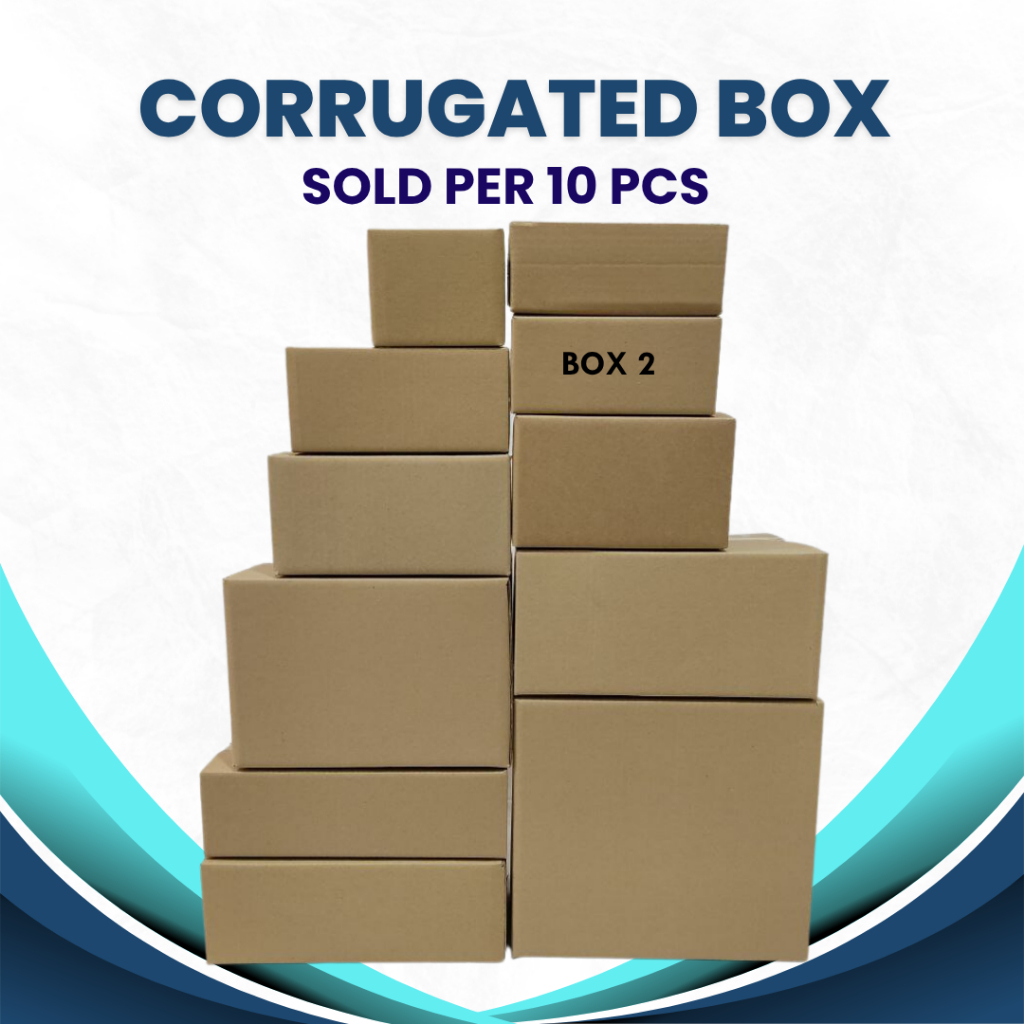 10pcs Corrugated Box Carton Boxes | Shipping Box | Shopee Philippines