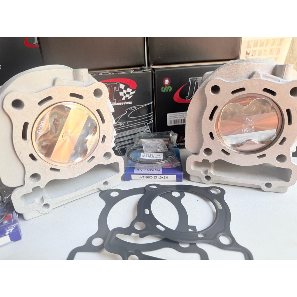 JVT CYLINDER BLOCK SET PIN 14 66MM CHROMEBORE STANDARD WITH FORGED FOR ...