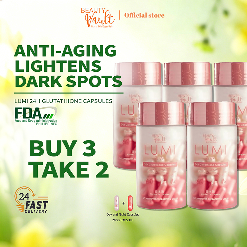 is lumi glutathione effective FDA Advisory No.2022-1038-A || LIFTING THE ADVISORY OF THE REGISTERED FOOD SUPPLEMENT BEAUTY VAULT GLASS SKIN ESSENTIAL BRAND LUMI 24H AND COLLAGEN WITH VITAMINS C AND E FOOD SUPPLEMENT CAPSULE ( BUY 3 TAKE 2]Beauty Vault