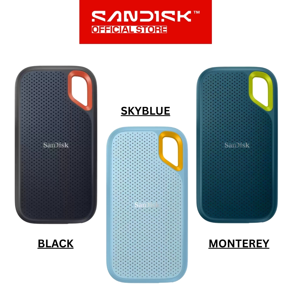 SanDisk 2TB Extreme Portable SSD Sandisk Extreme 2TB USB-C USB 3.2