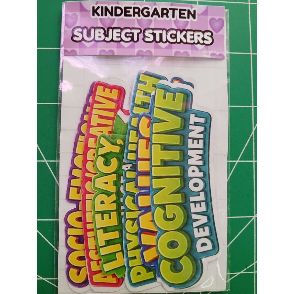 Personalized subject label stickers with name grade section | Shopee ...