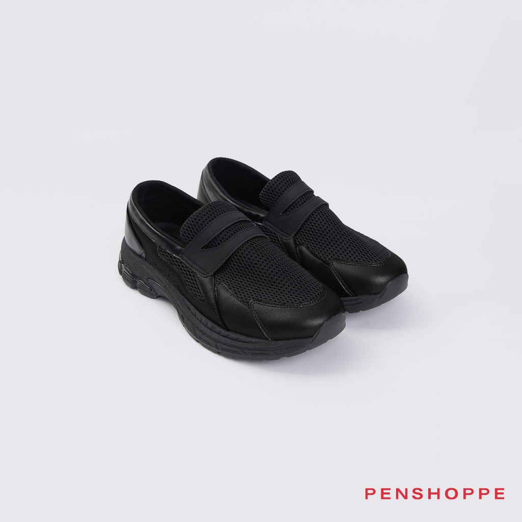 Penshoppe Mesh Upper Sneaker Loafer For Men | Shopee Philippines
