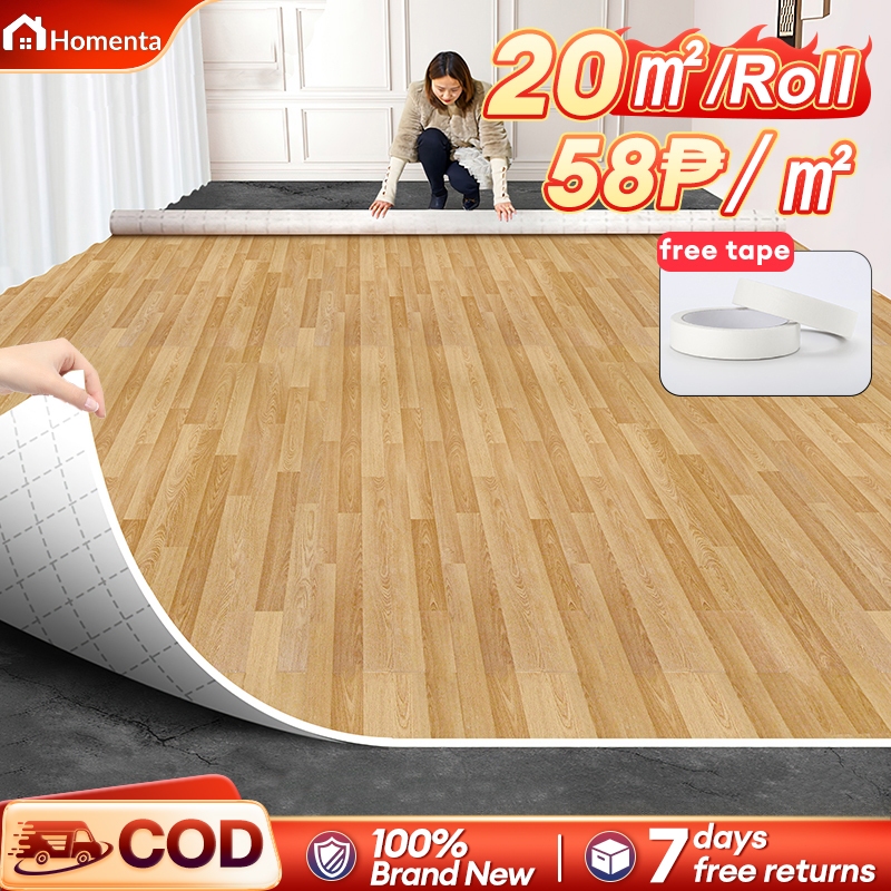 Linoleum Rubberized Makapal Renolium Floor Waterproof Non-slip and ...