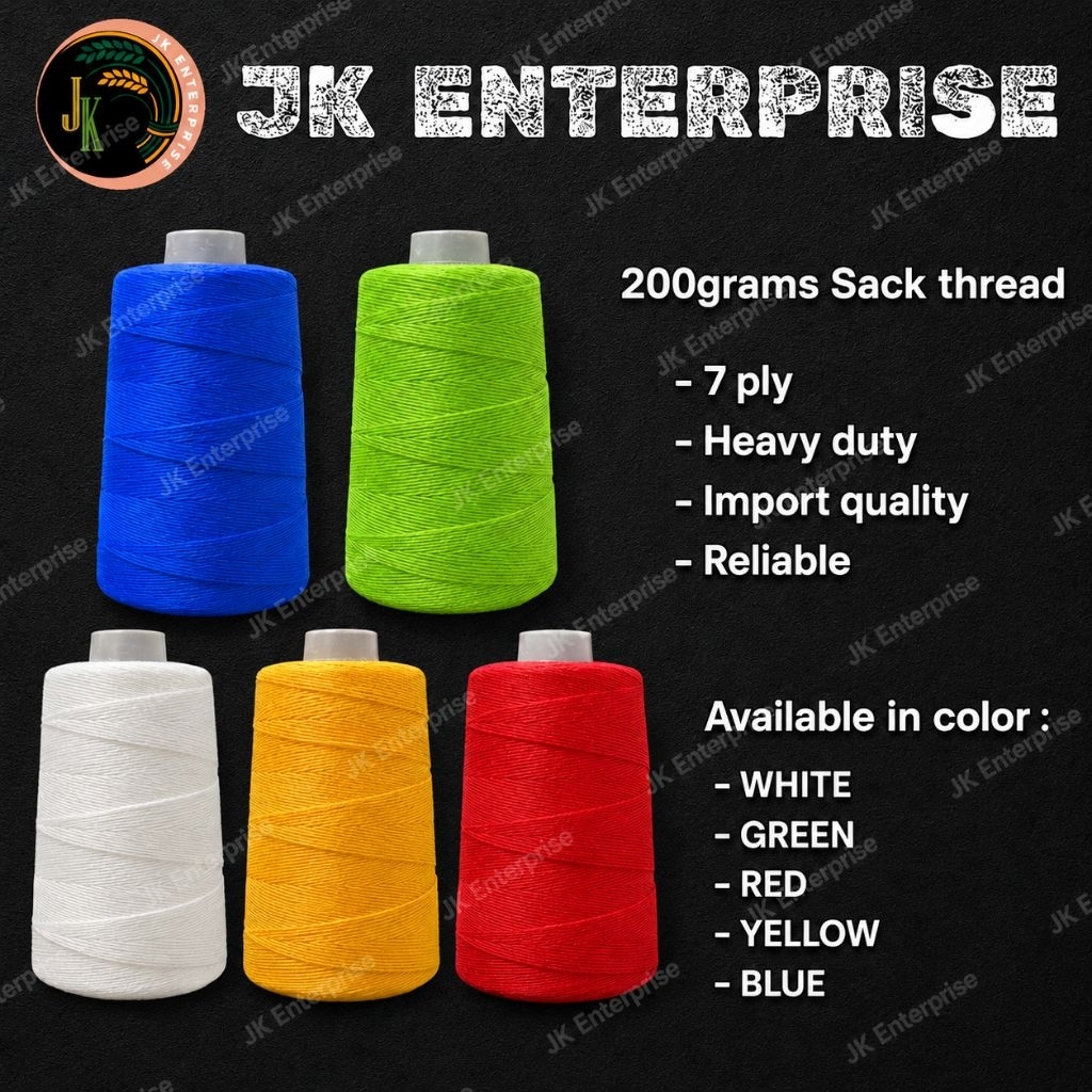 (1pc) 200grams Bag Closer Sack Thread / Sack Sealer Sewing Thread 7 ply ...