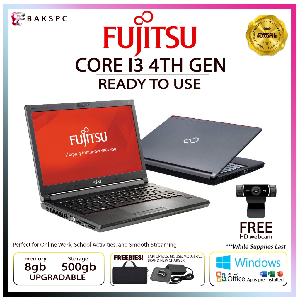 fujitsu laptop - Laptops and Desktops Best Prices and Online Promos ...