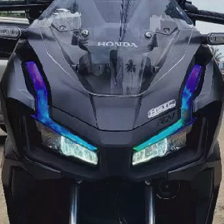 HONDA ADV 150/160 KILAY TINT CHAMELEON DESIGN W/ FREE KALMOT STICKER ...