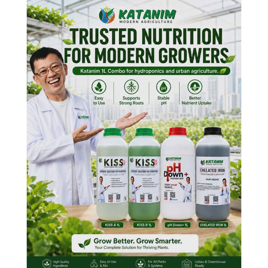 Katanim 1L COMBO + FREE 100 seeds TIBERIUS RZ (KISS Nutsol, Katanim ...