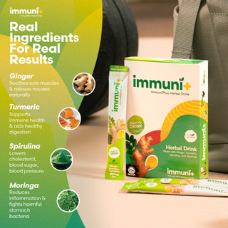ImmuniPlus Herbal Drink (Immuni+) | 12 Sachets x 12mL | Relief for ...
