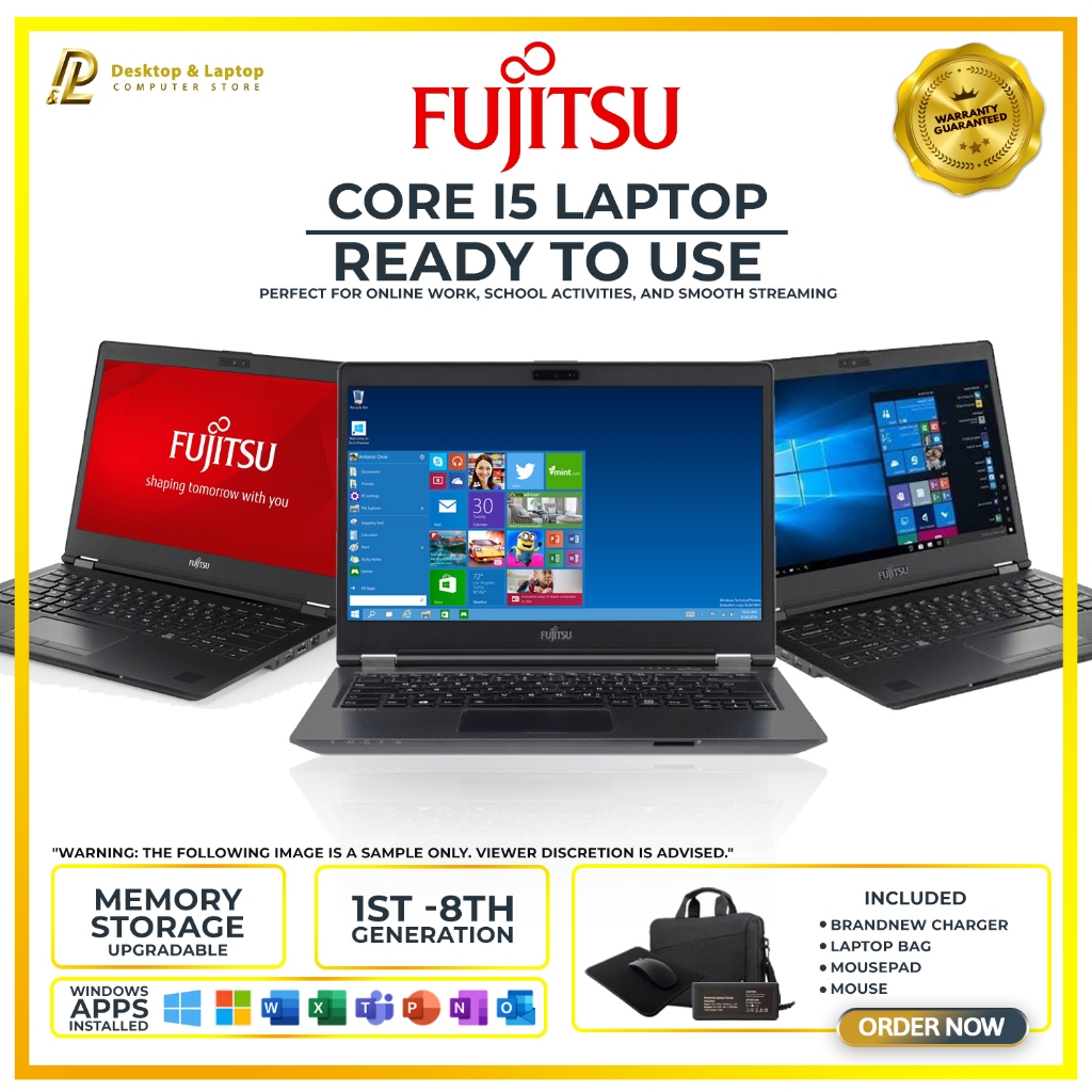 fujitsu laptop - Laptops and Desktops Best Prices and Online Promos ...