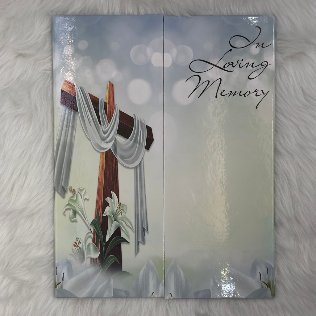 Mass Card In Loving Memory Catholic Sympathy Prayer Card | Shopee ...