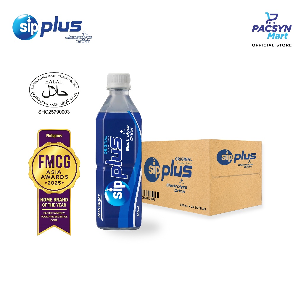 SIP PLUS ORIGINAL 500MLX24 | Shopee Philippines