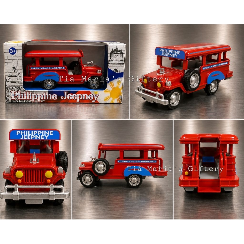 Diecast Philippine Jeepney (Pullback Toy) | Shopee Philippines
