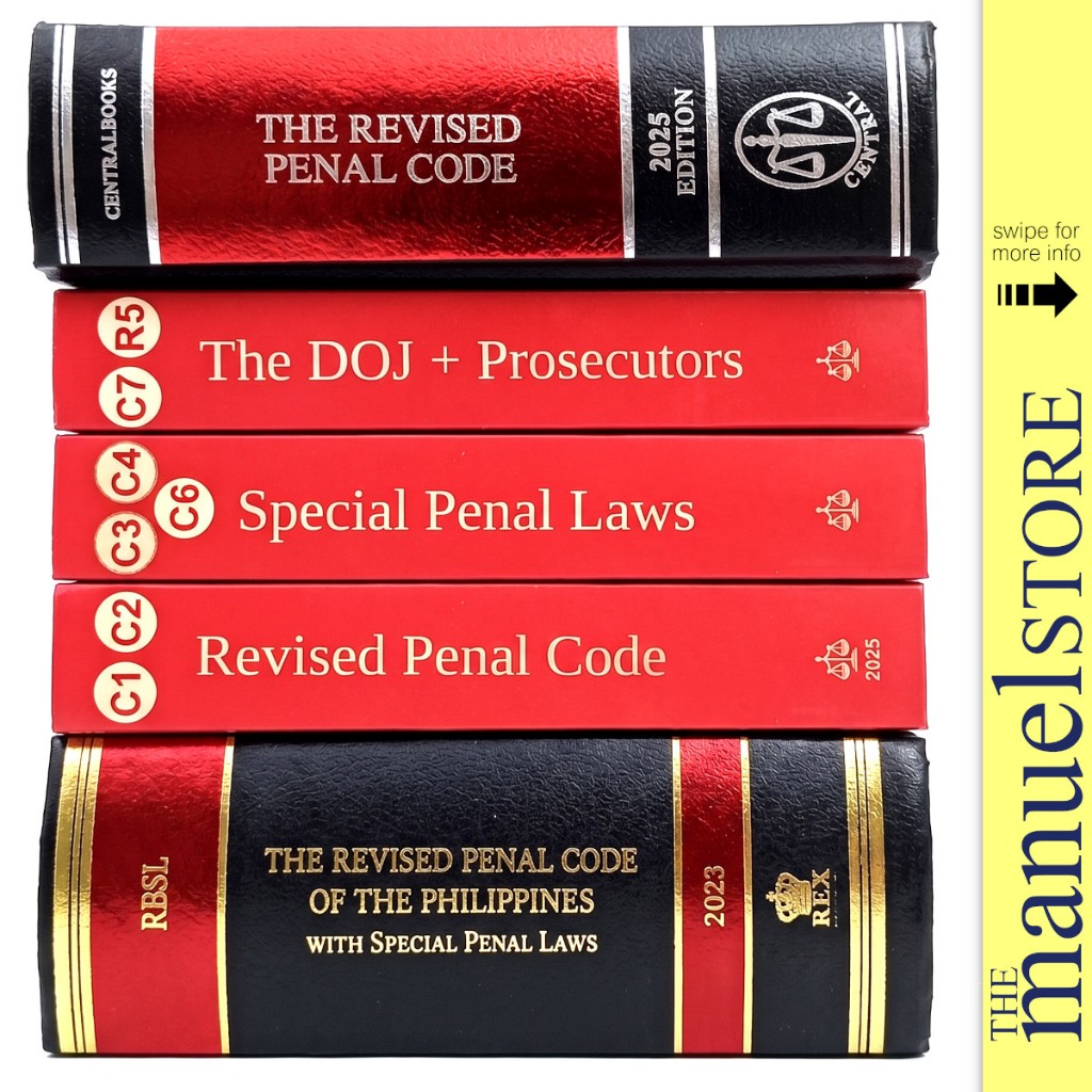 Pocket Codal (202X) Revised Penal Code RPC Special Laws Rex Central ...