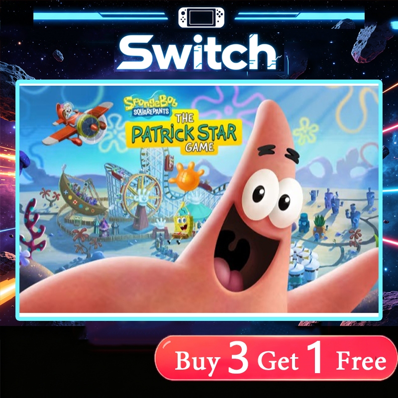 SpongeBob SquarePants: The Patrick Star Game Nintendo Switch Game （BUY ...