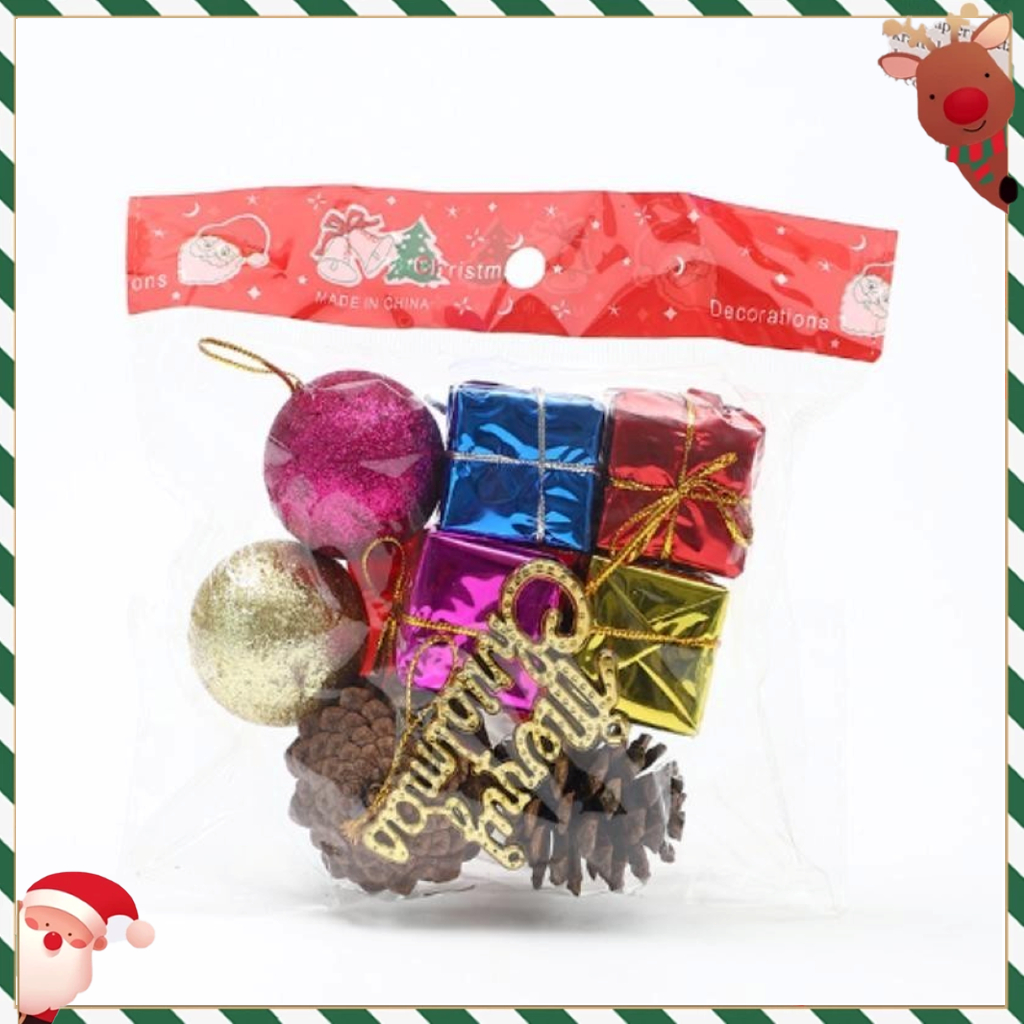 Christmas Gift Box Ball Decoration - Party Decorations Christmas Tree ...