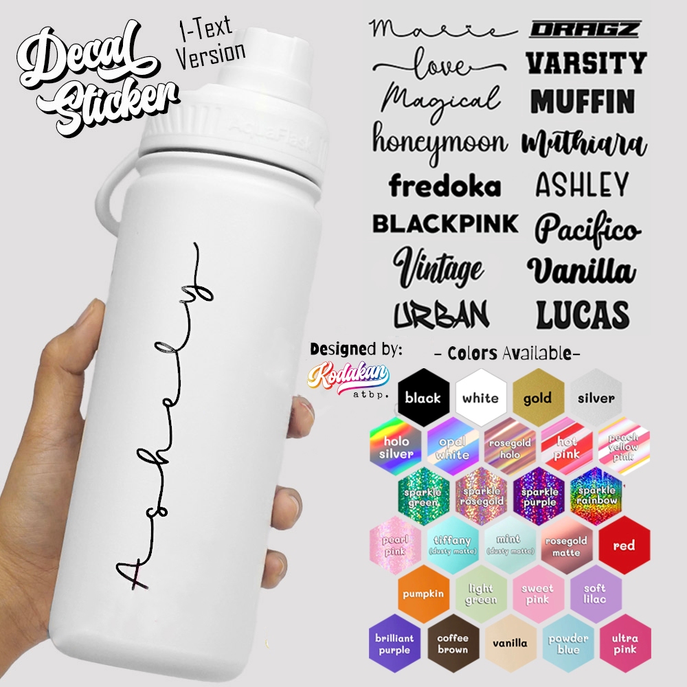 Shop aquaflask stickers for Sale on Shopee Philippines