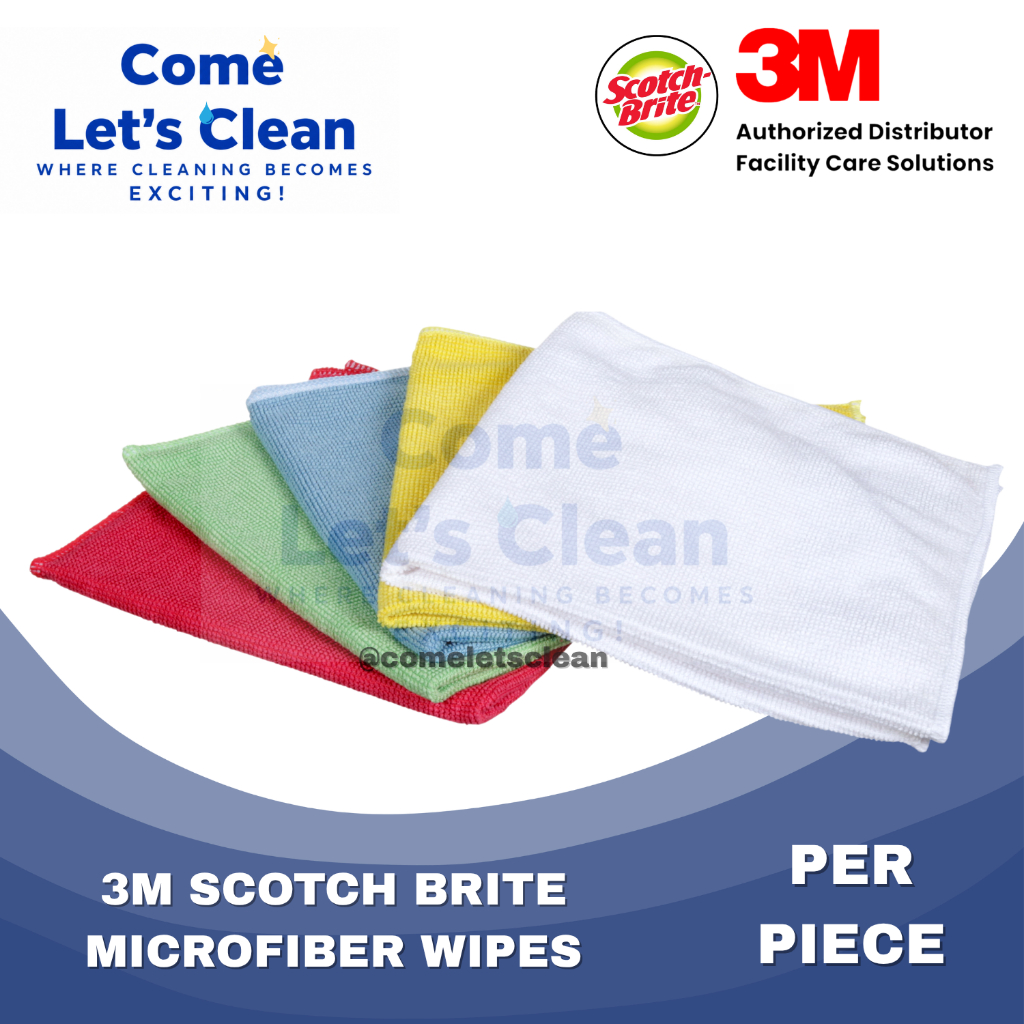 3M Scotch-Brite MicroFiber Cloth | Shopee Philippines