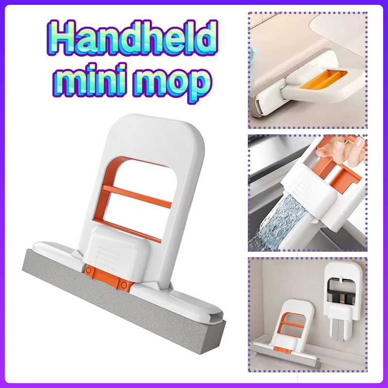 Purpose small cotton mop mini handheld mop Wet and Dry Cleaning System ...