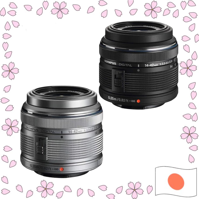 OLYMPUS M.ZUIKO DIGITAL 14-42mm F3.5-5.6 II R Zoom Lens Micro 4/3 ...