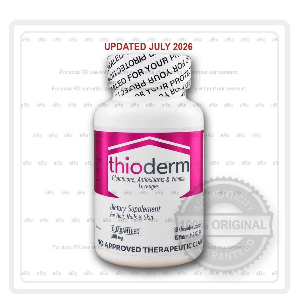 Thioderm Glutathione Lozenges 30pcs