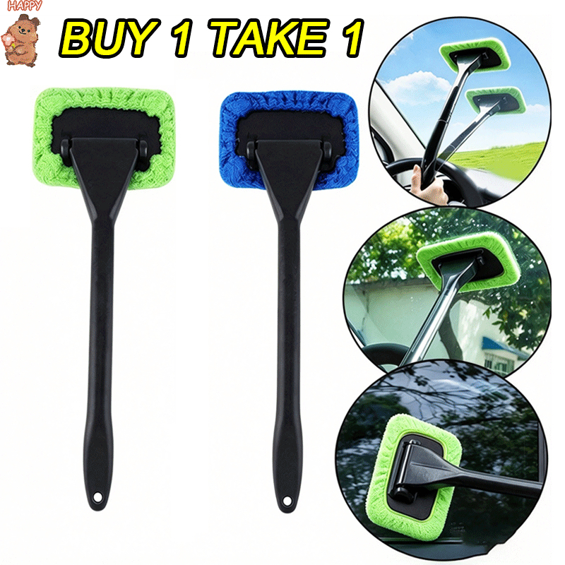 【BUY 1 TAKE 1】Car Front Windshield Cleaning Brush Kit Defogging ...