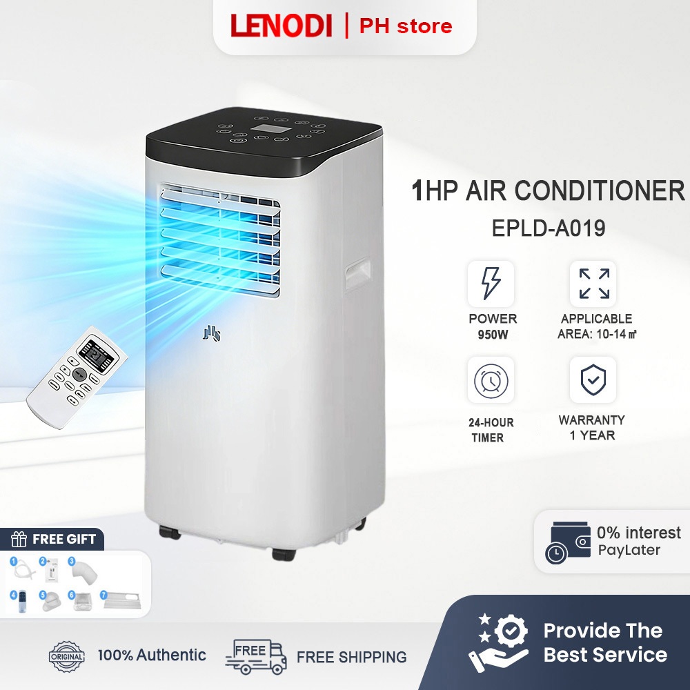 LENODI Portable Air Conditioner, 1.5 HP, Convenient Home Use, No ...