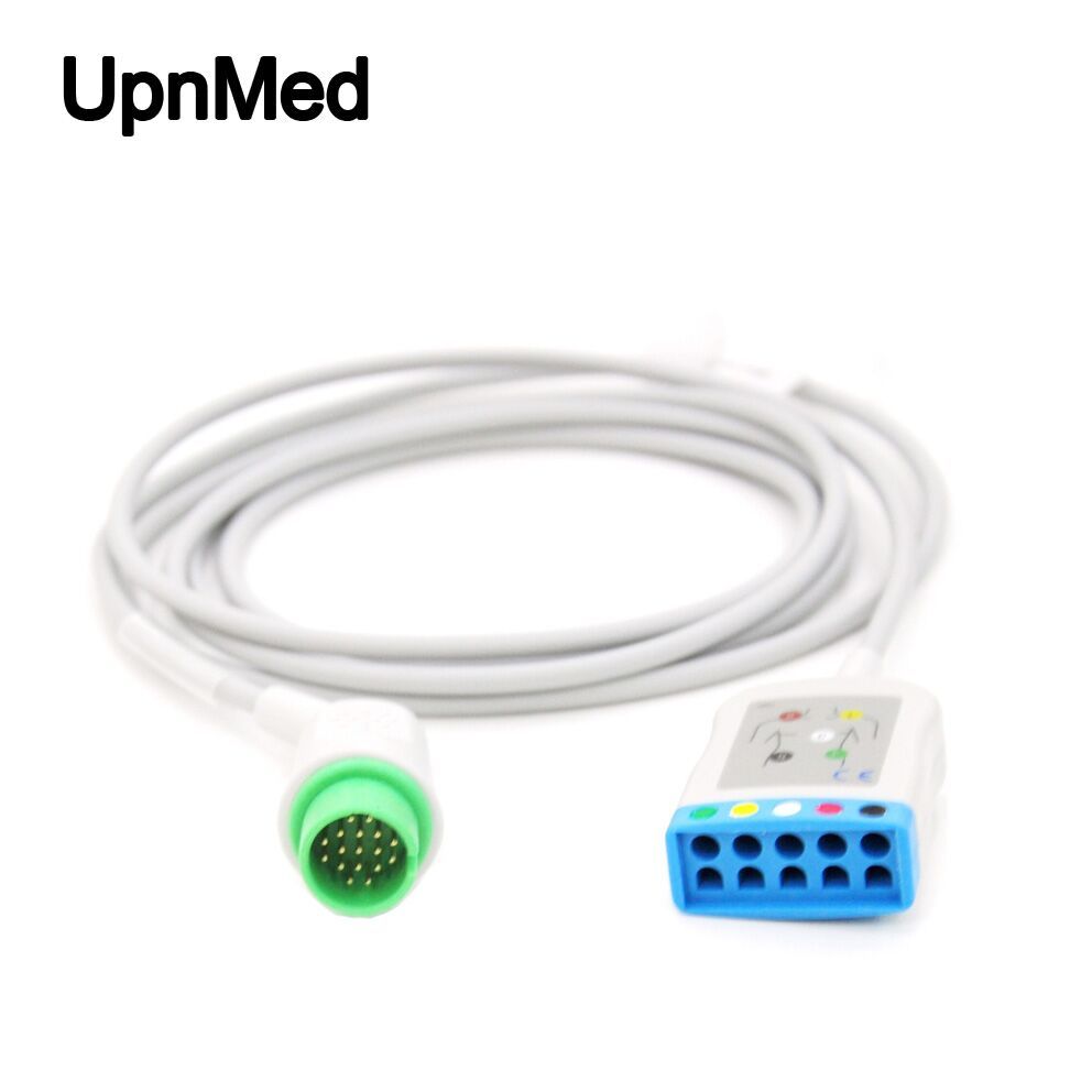 High standards Spacelabs SL-2596 5Lead SL ECG Trunk cable 17 pin IEC ...