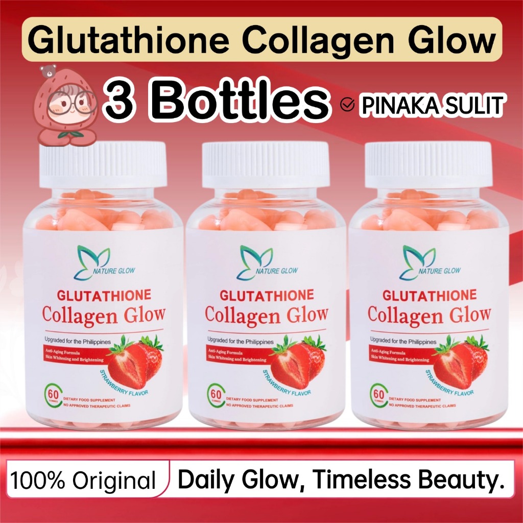 glutathione collagen glow philippines price NATURE GLOW Glutathione Collagen Glow Gummies Glutathione Anti-Aging  Whitening Skin Collagen Gummy