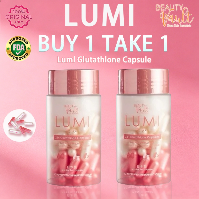 how to take lumi glutathione BUY 1 TAKE 1 Lumi Glutathione Collagen Capsule 24H with Sunblock Protect  Gives your Skin Healthier