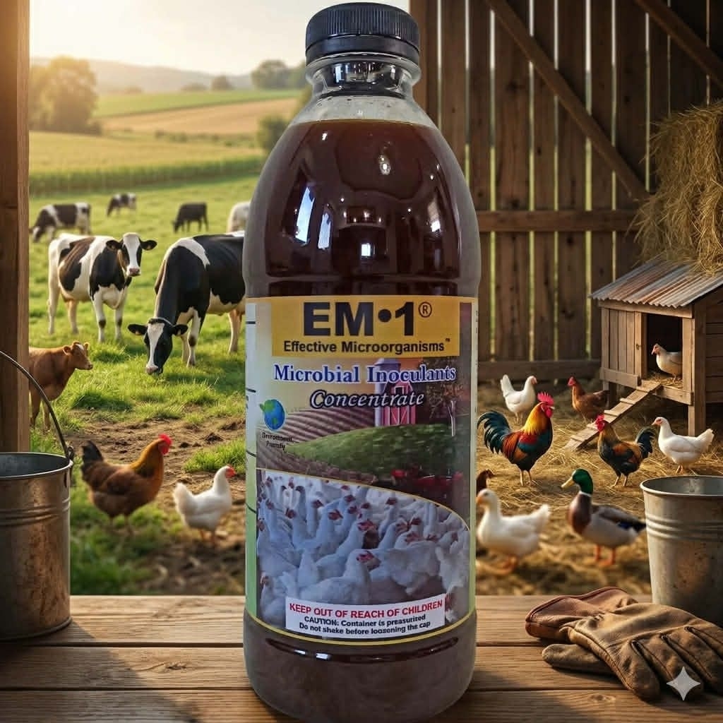 LIVESTOCK USE (EM-1) EFFECTIVE MICROORGANISMS/MICROBIAL INOCULANT ...