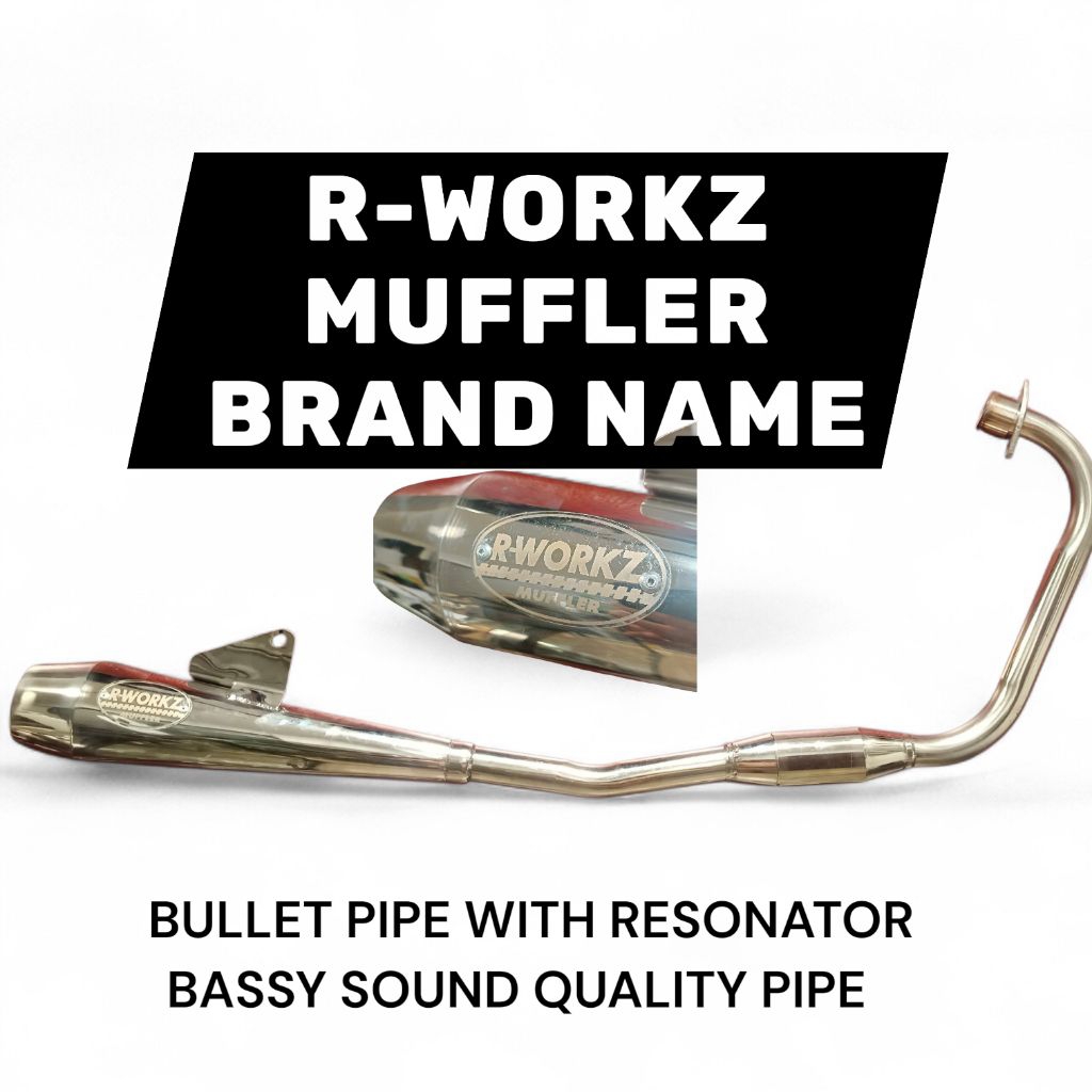 BULLET PIPE WITH RESONATOR QUALITY FREE SILENCER CHAT SELLER FOR PERMIT ...