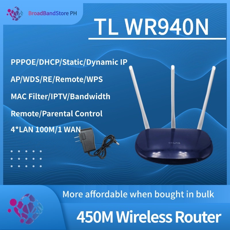New Shell WR940N 450Mbps Wireless Router WIFI English Version(Contains ...