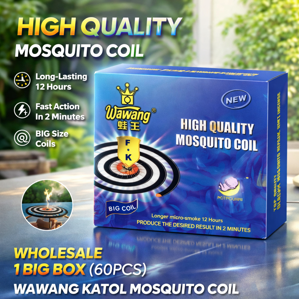 WHOLESALE 1BIG BOX (60PCS) WAWANG KATOL MOSQUITO COIL | Shopee Philippines