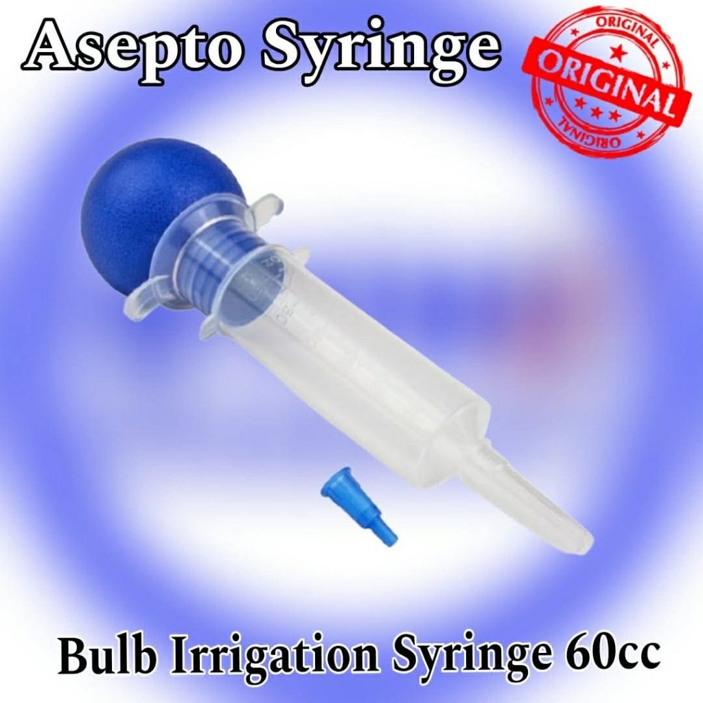 Bulb Irrigation Syringe by Partners (Asepto Syringe 60cc) Sold Per ...