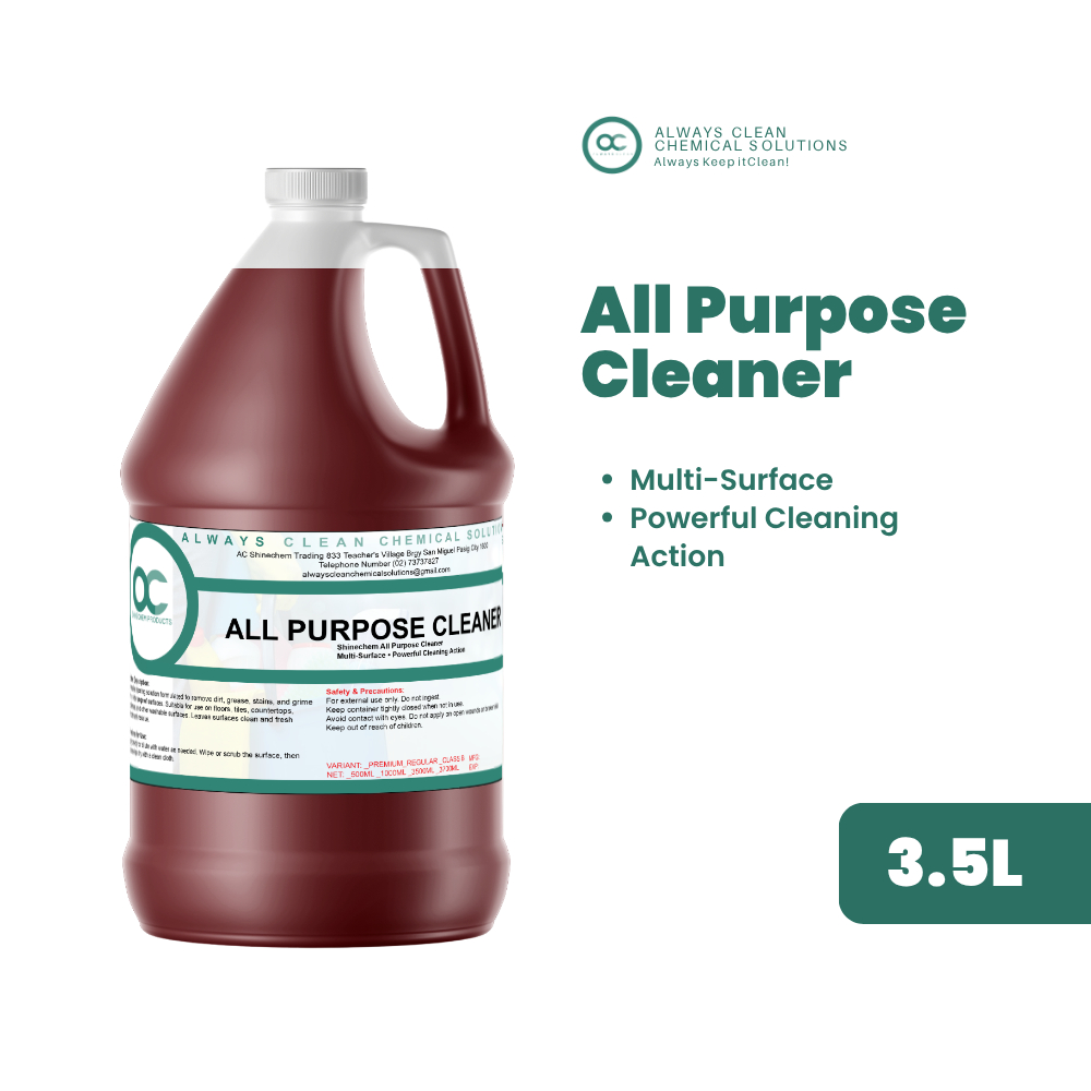 ALL PURPOSE CLEANER 1 GALLON | Shopee Philippines