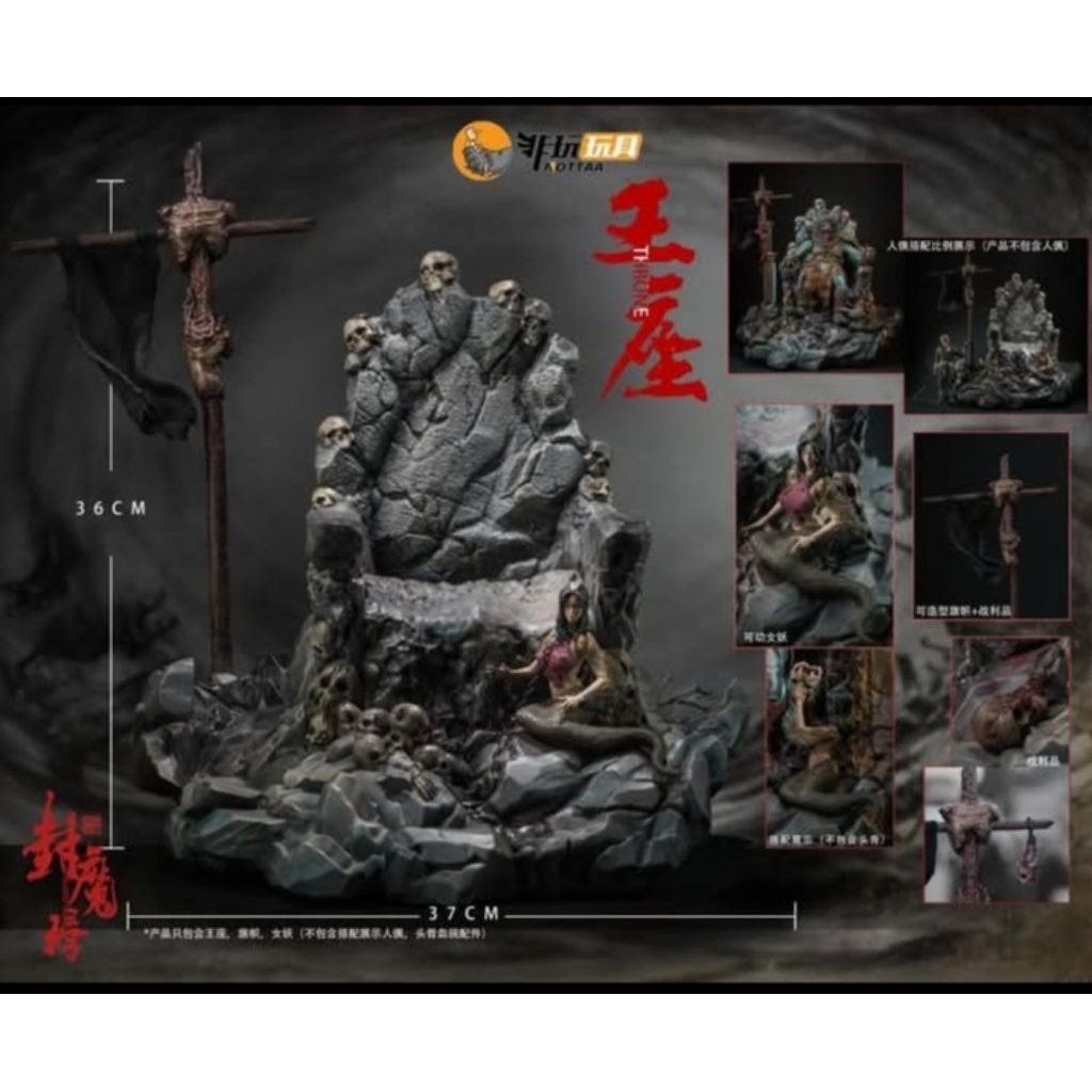 Nottaa Studio 1/12 Cyan Lion Throne Standard | Shopee Philippines