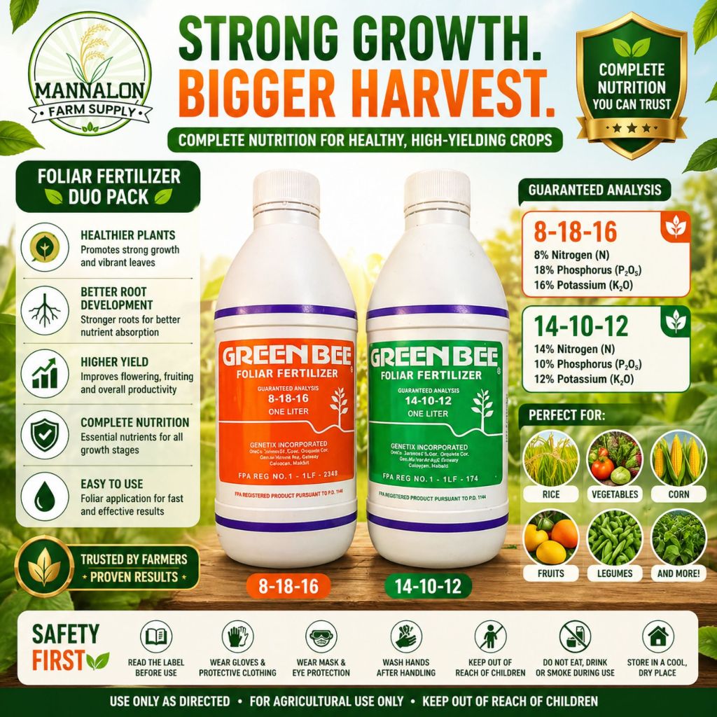GREENBEE 8-18-16 Foliar Fertilizer 1L | Liquid Plant Fertilizer for ...