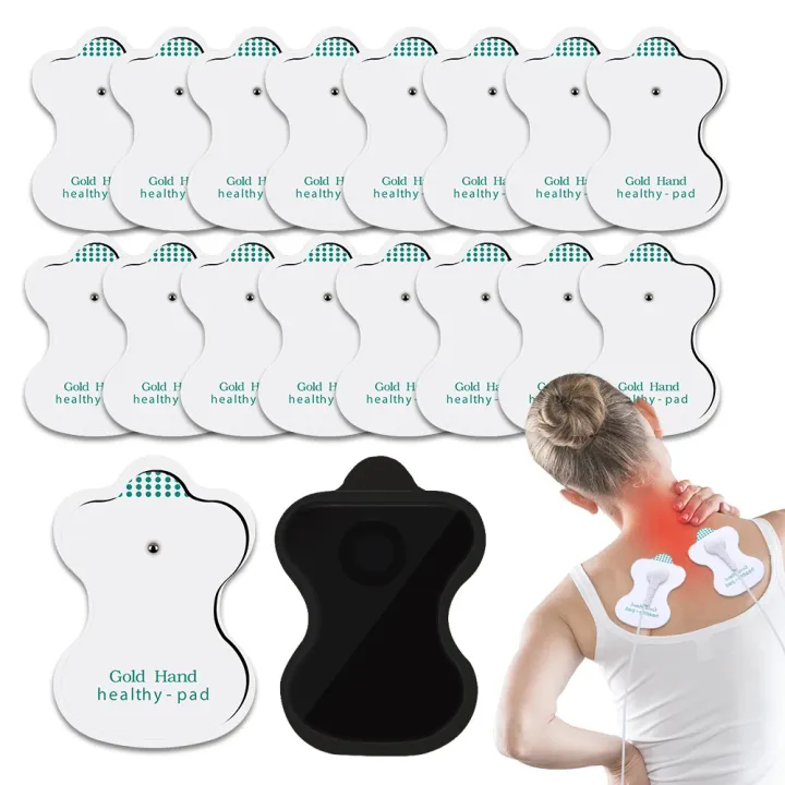 30pcs Electrode Pads for Tens Unit Muscle Stimulator Reusable Gel ...