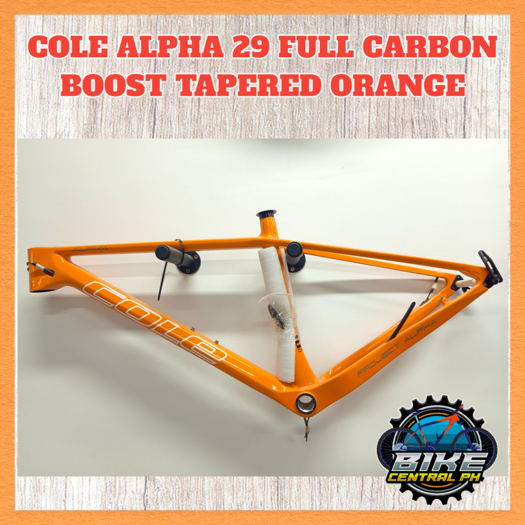 COLE BICYCLE FRAME ALPHA CARBON | Shopee Philippines