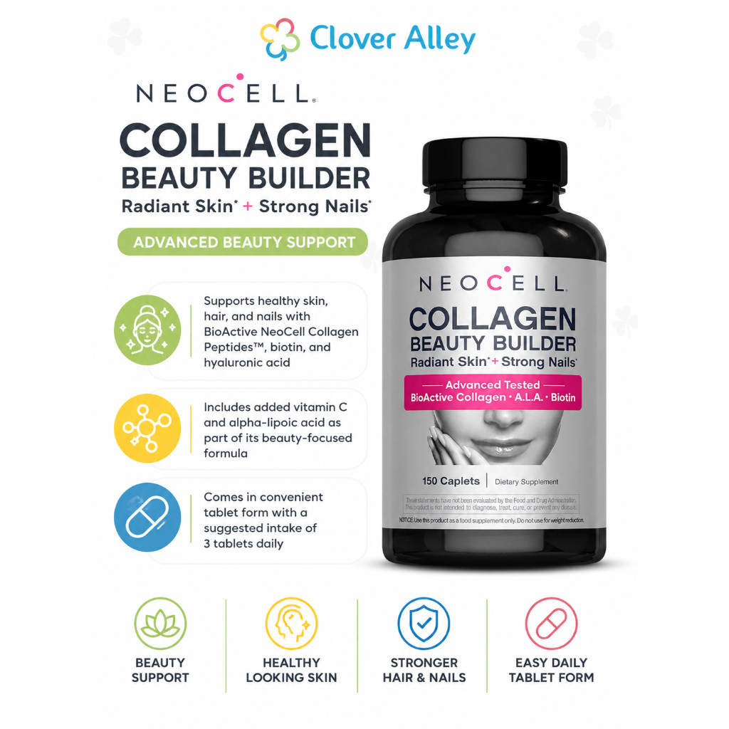 Neocell Collagen Beauty Builder 150 caplets (06/2028 Expiry) | Shopee ...