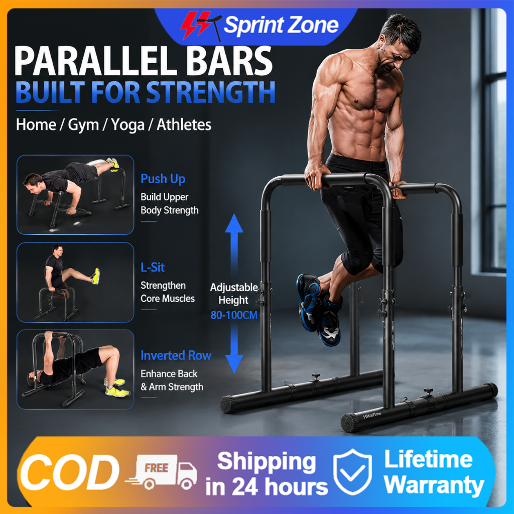 Parallel Bars Adjustable Height Indoor Metal Pull Up Bar Arm Training ...