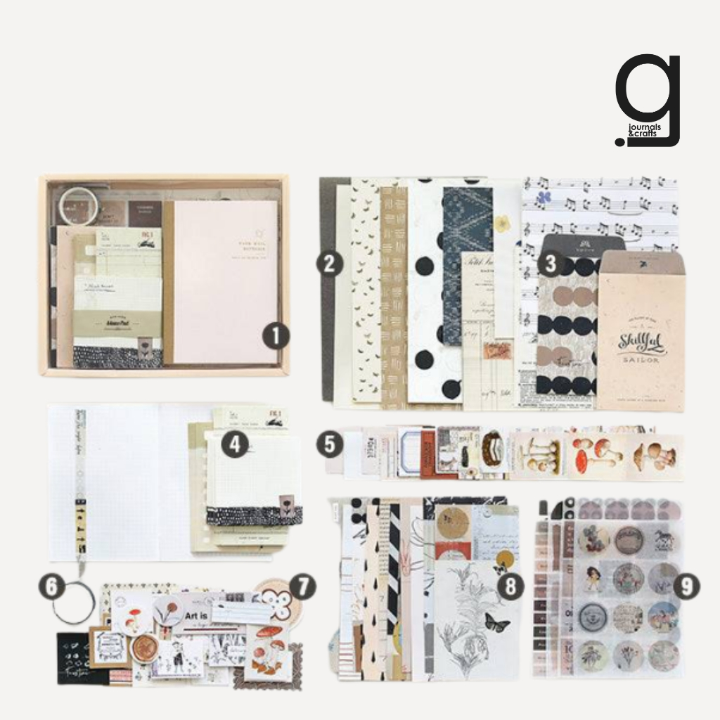 G JOURNAL SET STATIONERY KIT | Shopee Philippines