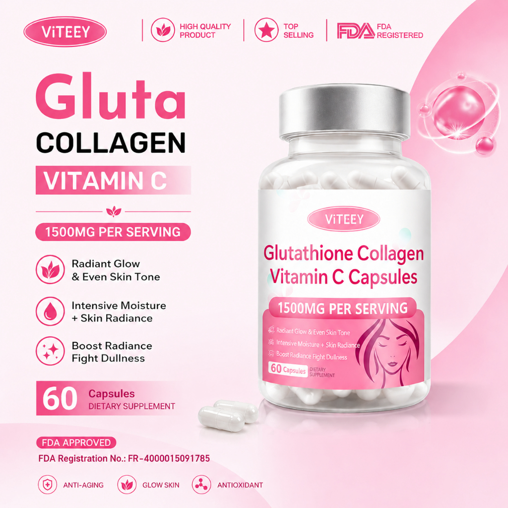 glutathione collagen vitamin c capsules Cenffitio Supplement for Skin Brightness, Radiance & Hydration | Advanced Skin Formula | C, Niacinamide, Licorice Extract, & Hyaluronic Acid Anew Vita Liposomal Glutathione Complex